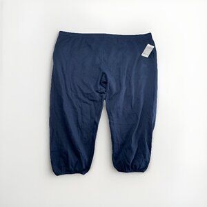Y2K 2006 NWT Reebok Athletic SweatPants FleeceNavy Blue Size 4XL READ